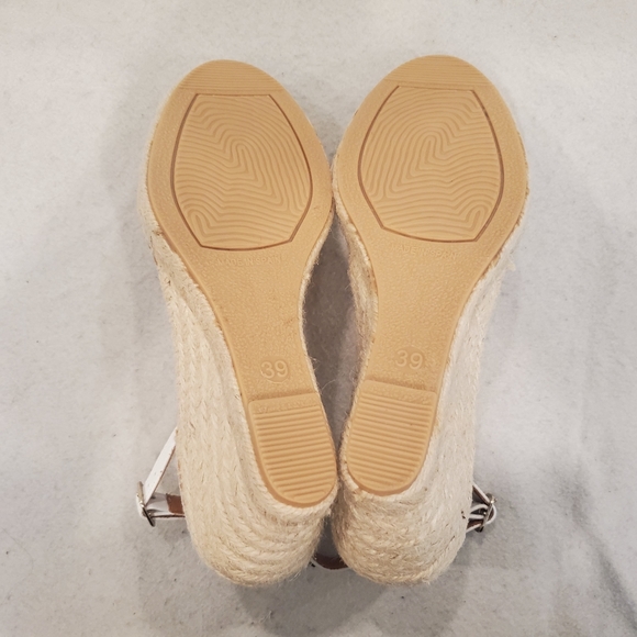 Anthropologie | Shoes | Anthropologie Maypol White Studded Open Toe ...